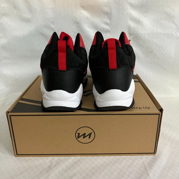 Beoapt Men's 10.5 Red/Black Basketball Shoes Running Sneakers Jogging Training - Picture 4 of 8